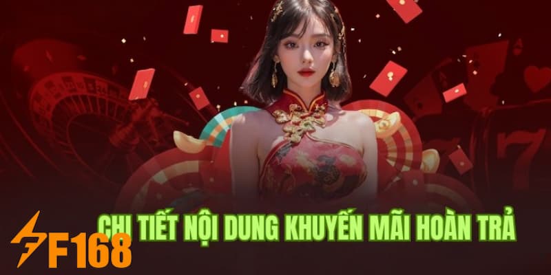 &nbsp;Chi tiết các gói ưu đãi hoàn trả dành cho hội VIP của F168